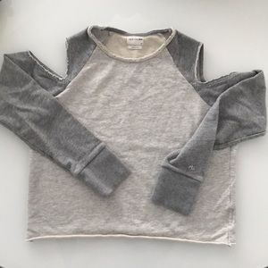 Rag and Bone cold shoulder sweatshirt